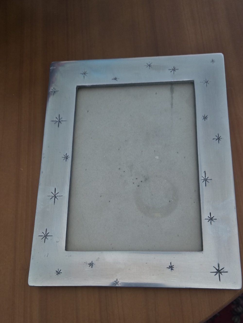 Silver Star Accent Photo Frame - Home Accents 5x7